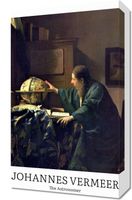 Obraz 30x50cm design The Astronomer, Vermeer Vintage do Salonu