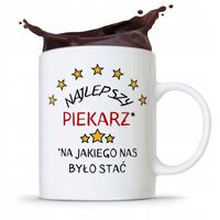 Kubek Prezent Dla Piekarza Najlepszy Piekarz Z Nadrukiem Ze Zdjęciem