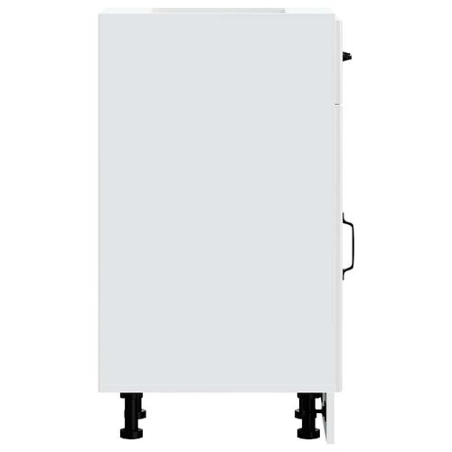 Szafka kuchenna dolna Lucca biała, materiał drewnopochodny na Arena.pl