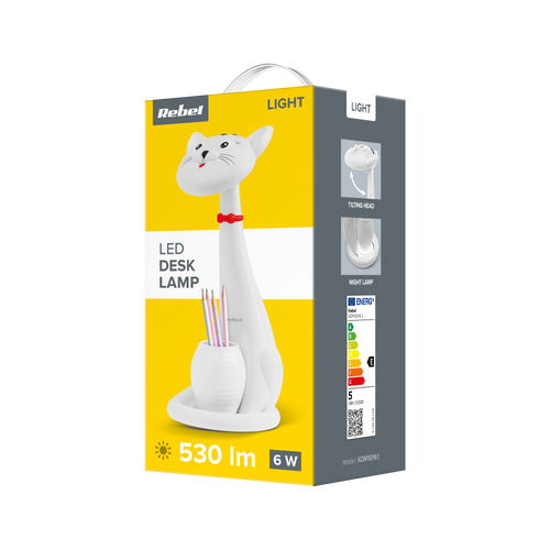 Lampka na biurko Led Rebel - kot na Arena.pl