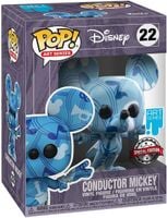 funko pop! artist series mickey 22 plastikowy case figurka