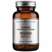 CHROM 1000 mcg Pikolinian Chromu ODCHUDZANIE Metabolizm Bloker Apetytu