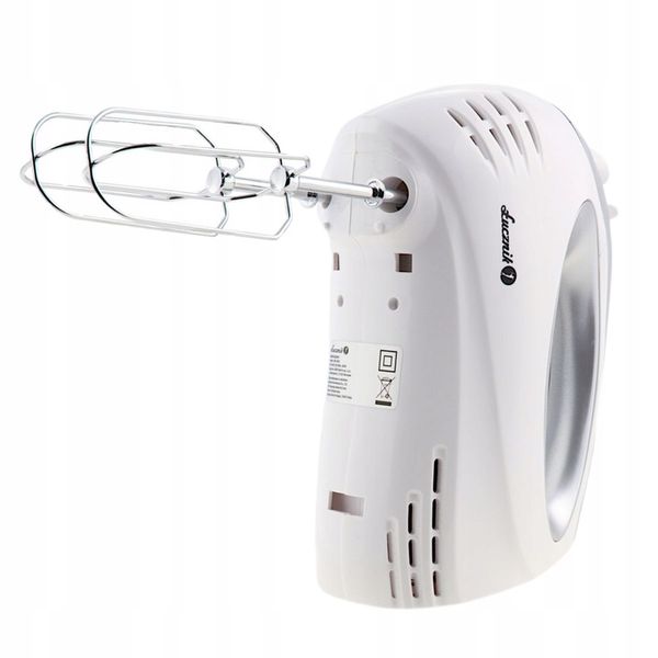 Mikser ręczny kuchenny HM-2019 Łucznik 300W MOCNY TURBO 5 TRYBÓW PRĘDKOŚCI zdjęcie 7