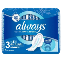 ALWAYS Ultra Podpaski ze skrzydełkami Day Night 3