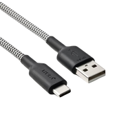 Kabel przewód oplot mocny USB USB-C 2.0 3A 1,5m 480Mb/s Szybki LILLHULT