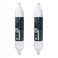 2x Filtr wody do lodówki SIDE BY SIDE LG SAMSUNG