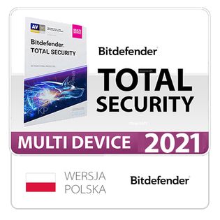 BitDefender Total Security multi-device 5PC / 1Rok