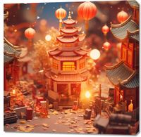 Obraz 100x100cm Festiwale Świata