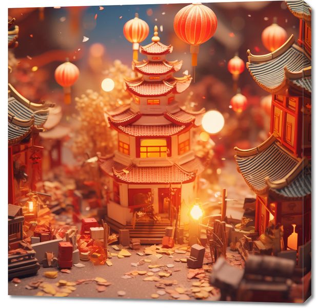 Obraz 100x100cm Festiwale Świata zdjęcie 1