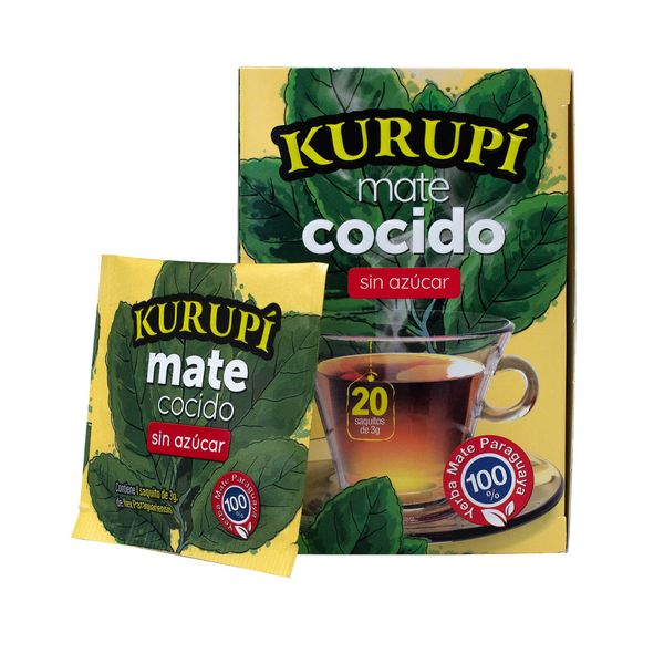 Kurupi Cocido w torebkach 20x3g zdjęcie 3