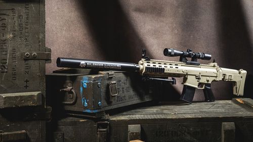 KARABIN NA KULKI SNAJPERSKI MK13 ASG IMITACJA BRONI NA KULKI 6MM REPLIKA na Arena.pl