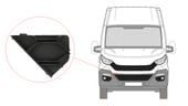 ZAŚLEPKA ZDERZAKA PRZÓD PRAWY IVECO DAILY 2014-2019