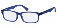 Okulary Granatowe Męskie Damskie FILTR NIEBIESKI do Komputera i CZYTANIA