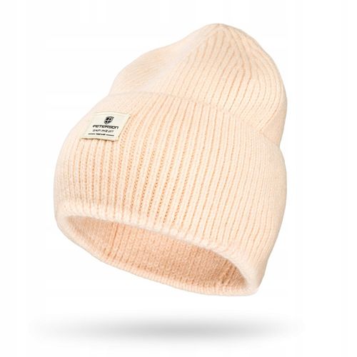 Czapka na zimę beanie damska PETERSON modna ciepła na jesień zimowa na Arena.pl