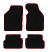 Dywaniki welurowe CARLUX-RED do Mazda Demio 1996-2003, czarne