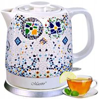 Czajnik CERAMICZNY elektryczny ELEGANCKI bezprzewodowy 1,5l 1200W MAESTRO