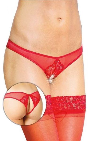 Czerwone figi damskie SoftLine 2442 S/M zdjęcie 1