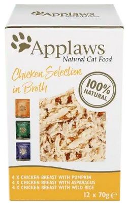 Applaws Saszetki Dla Kota Chicken Selection Multi Pack 12X70G na Arena.pl