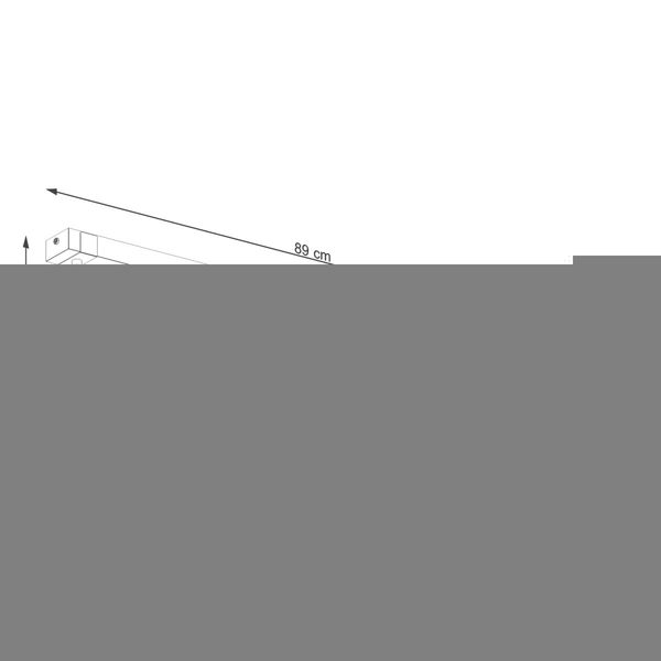 Plafon ZUCA 4 czarny zdjęcie 5