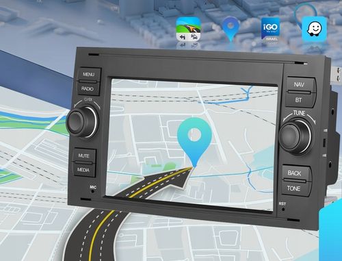 RADIO SAMOCHODOWE do FORD KUGA S-MAX C-MAX CARPLAY 4GB RDS GPS WIFI ANDROID na Arena.pl