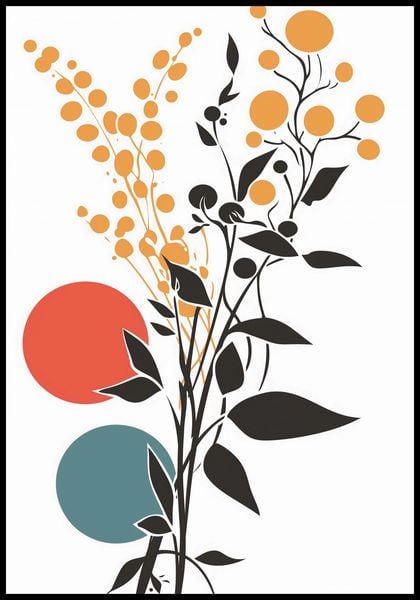 Plakat 68x98cm Rozkwitające Życie zdjęcie 2