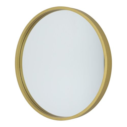 Lustro Afiya 30 cm złote okrągłe na Arena.pl