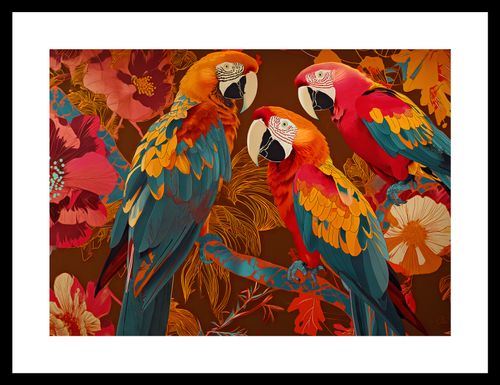 Plakat 35x25cm Kolorowe Ary na Arena.pl