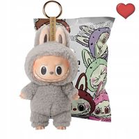 Szary LABU-BU 1RD THE MONSTERS ANIME DUŻA LALKA PLUSZOWA Bez pudełka