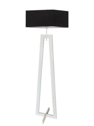 Drewniana lampa podłogowa JAWA E27 na Arena.pl
