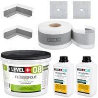 Zestaw Hydroizolacja 12Kg Folia w płynie Grunt 2L Taśma 10mb
