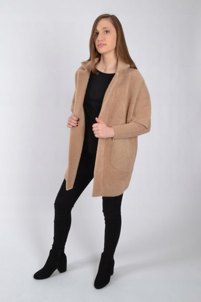 Płaszczyk ALPAKA oversize size plus DUŻY ROZMIAR zdjęcie 12