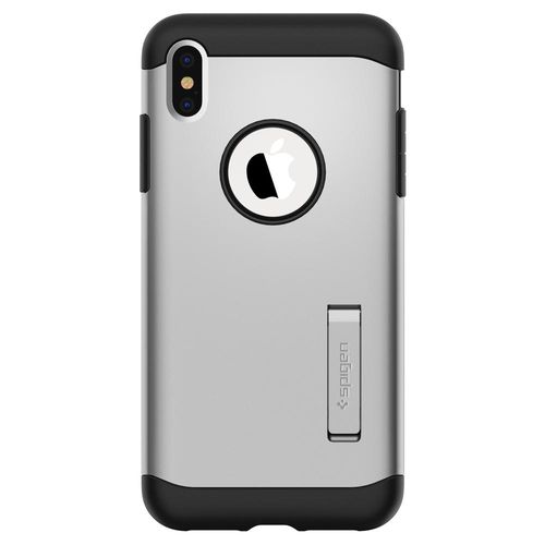 SPIGEN SLIM ARMOR - iPhone XS Max - SATIN SILVER na Arena.pl