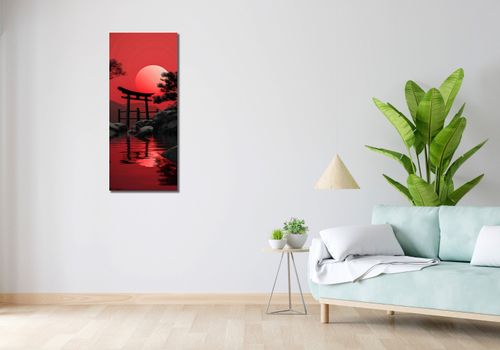 Obraz 40x100cm Świątynia przy Ciszy na Arena.pl