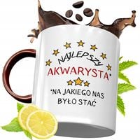 Kubek Bordowy Dla Akwarysty Na Urodziny Prezent Z Nadrukiem Ze Zdjęciem