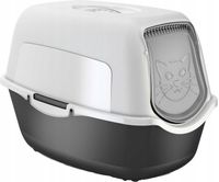 Rotho Zamknięta Duża Kuweta dla Kota XL Kuweta na żwirek dla kota z filtrem