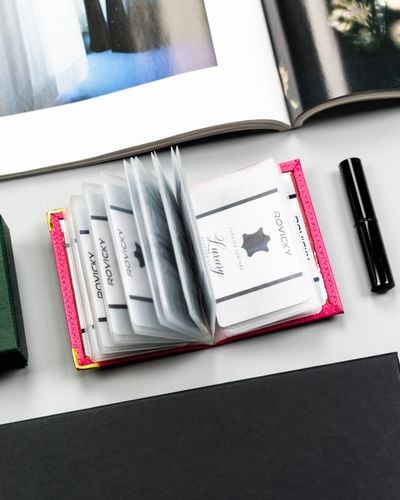 etui na karty skórzane 302-bl-pink na Arena.pl