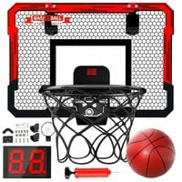 Koszykówka dla dzieci INTERAKTYWNA TABLICA LICZNIK DŹWIĘK ŚWIATŁA kosz gry