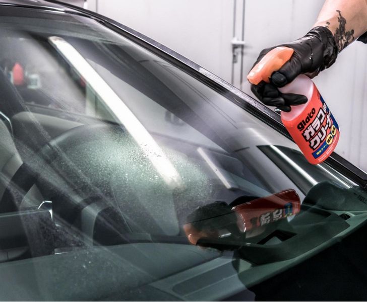 Soft99 Glaco de Cleaner 400ml + 1 Mikrofibra zdjęcie 3