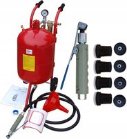 PIASKARKA SYFONOWA 38L MOBILNA NA KÓŁKACH + MASKA + 16 DYSZ - NAJMOCNIEJSZA