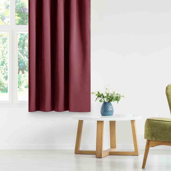 CURT/AH/BLACKOUT/EYELETS/WINE/140X245/1PC zdjęcie 5