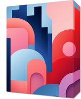 Obraz 30x40cm Miasto Kolorów