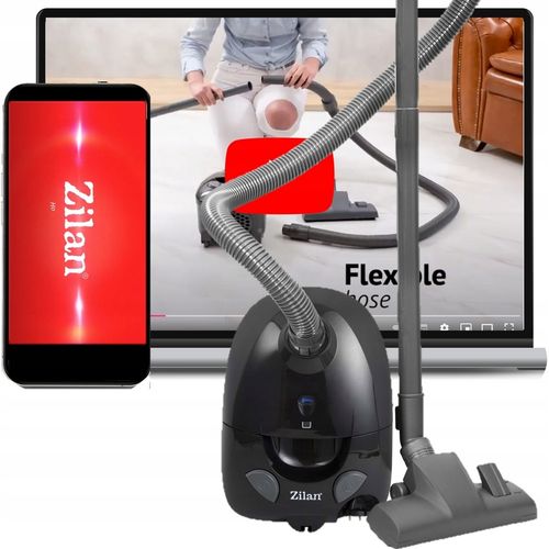 ODKURZACZ ZILAN WORKOWY ZILAN MEGA MOC 2L 860W AKCESORIA TURBO XXL na Arena.pl