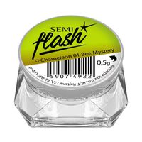 Semilac SemiFlash efekt kameleona - Chameleon Bee Mystery 01