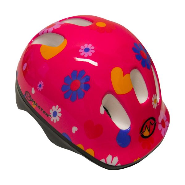 kask rowerowy master flip - xs - różowy zdjęcie 1