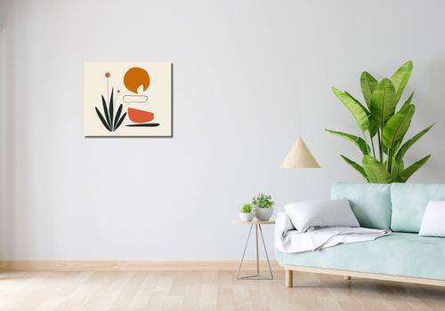 Obraz 60x50cm Abstrakcyjny Zen na Arena.pl