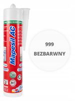 Silikon sanitarny MAPEI Mapesil AC 999 bezbarwny 310 ml