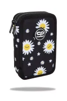 Piórnik podwójny z wyposażeniem Coolpack Jumper 2 Daisy black