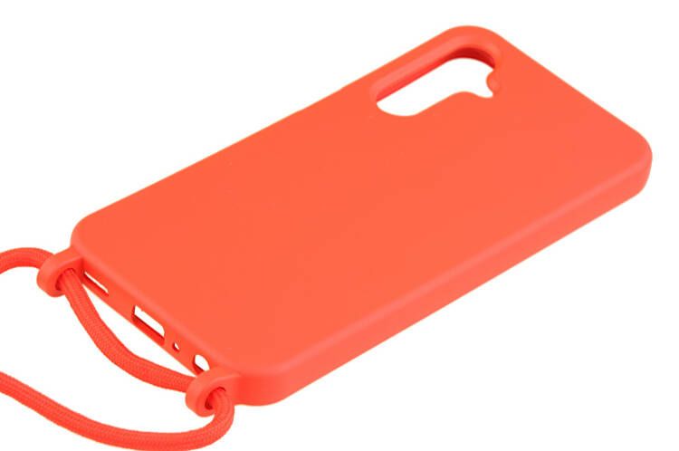 Etui ze sznurkiem RCK do Samsung Galaxy A25 5G czerwony zdjęcie 2