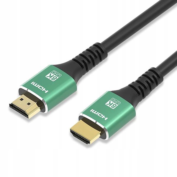 Kabel Interlook HD2.1V 8K 1M HDMI - HDMI 1 m zdjęcie 3