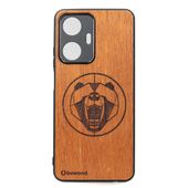 Drewniane Etui Bewood Realme C55 NIEDŹWIEDŹ MERBAU